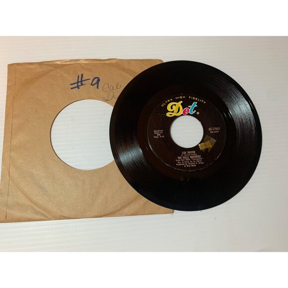 Vintage 45 RPM Vinyl Record "Cab Driver" & "Fortuosity" By The Mills Brothers Do - Picture 3 of 5